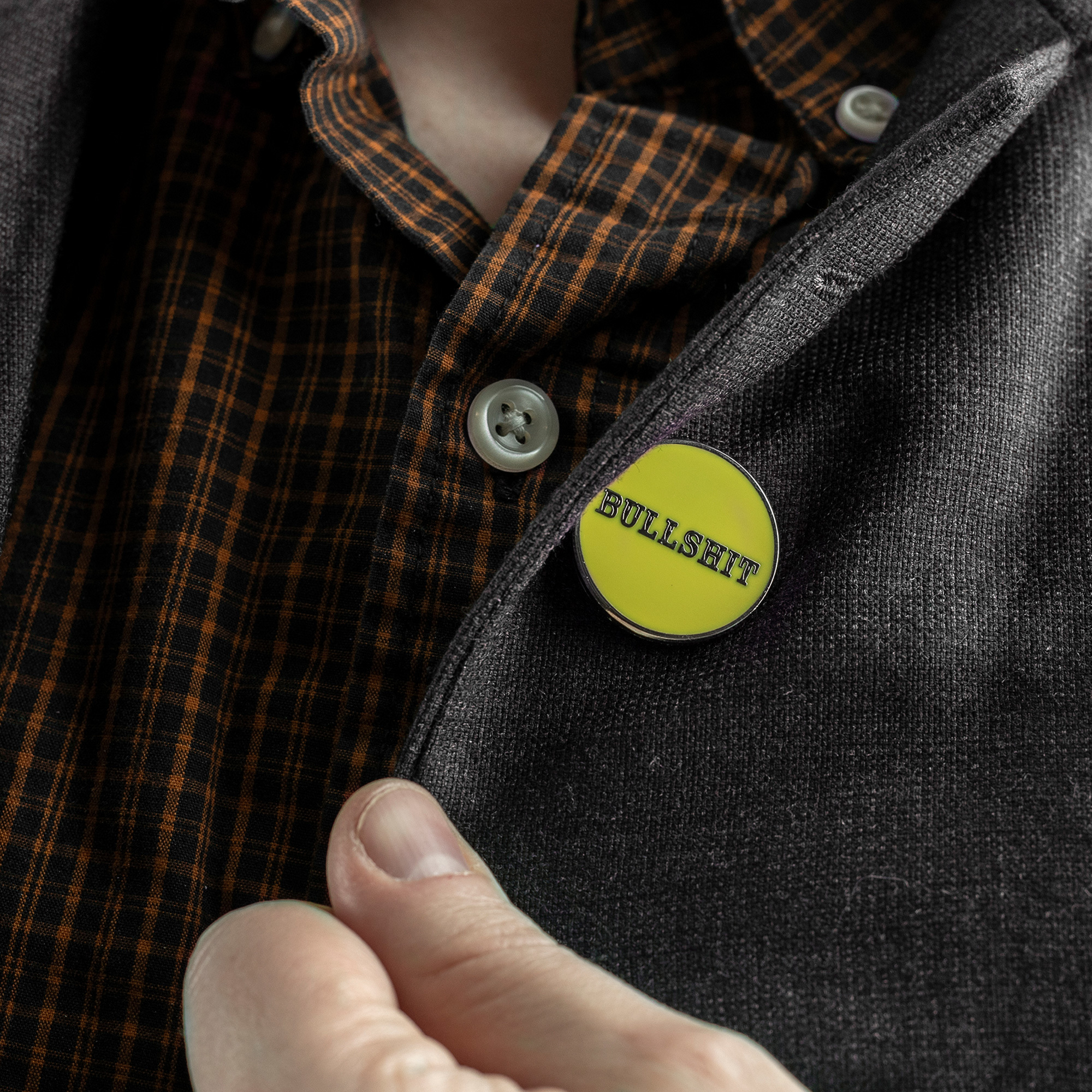 Button Collar Bullshit