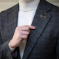 Buttonwornon Lapel