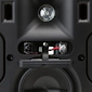 CP Series black closeup connections front