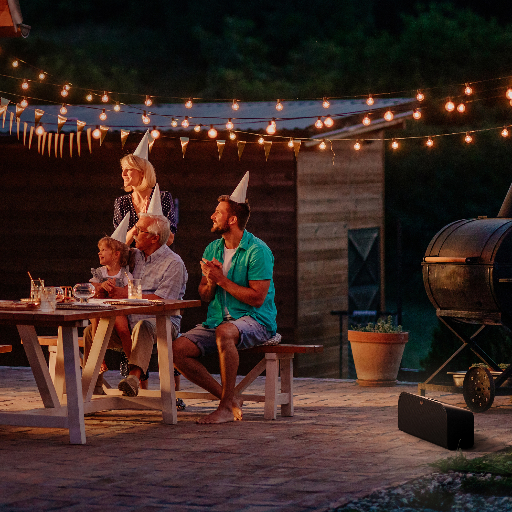 Groove XXL Backyard Birthday Party Dinner