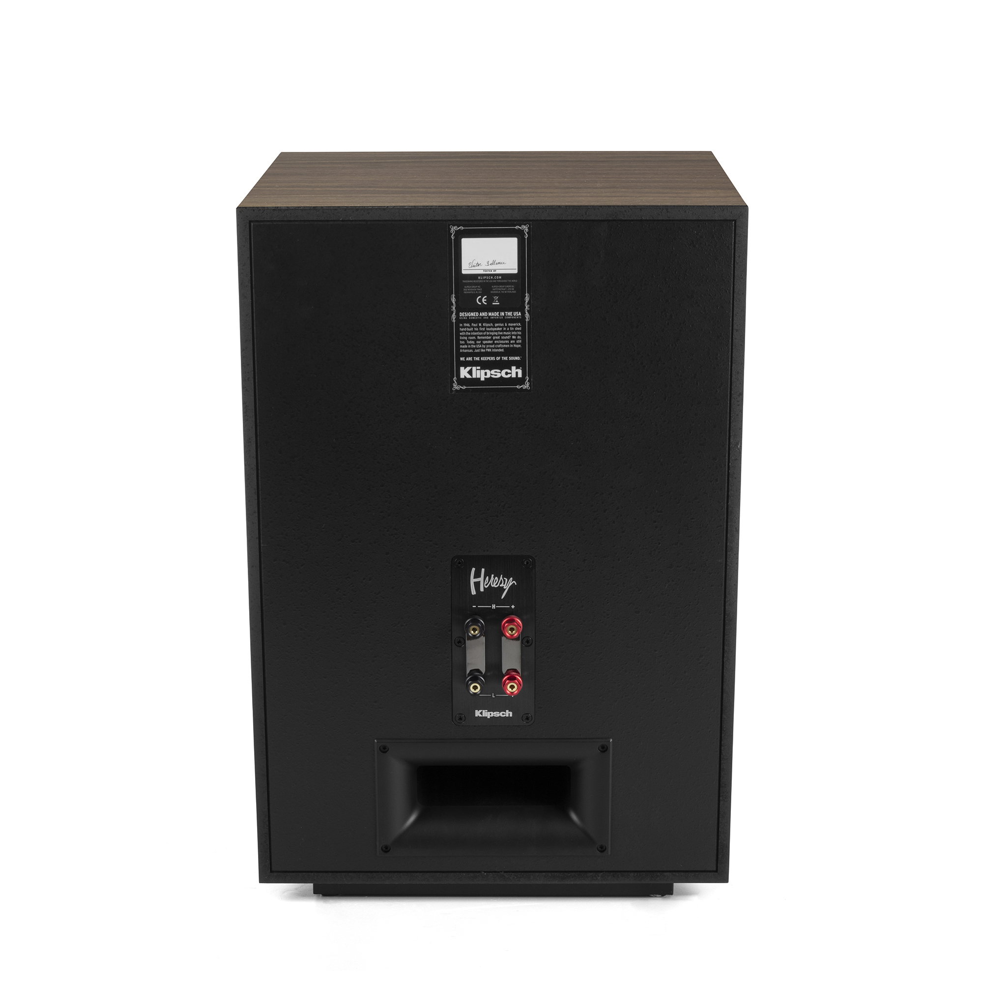 Heresy IV American Walnut Back