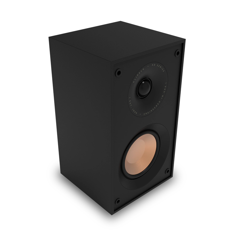 KD 400 single powered bookshelf speaker no grille