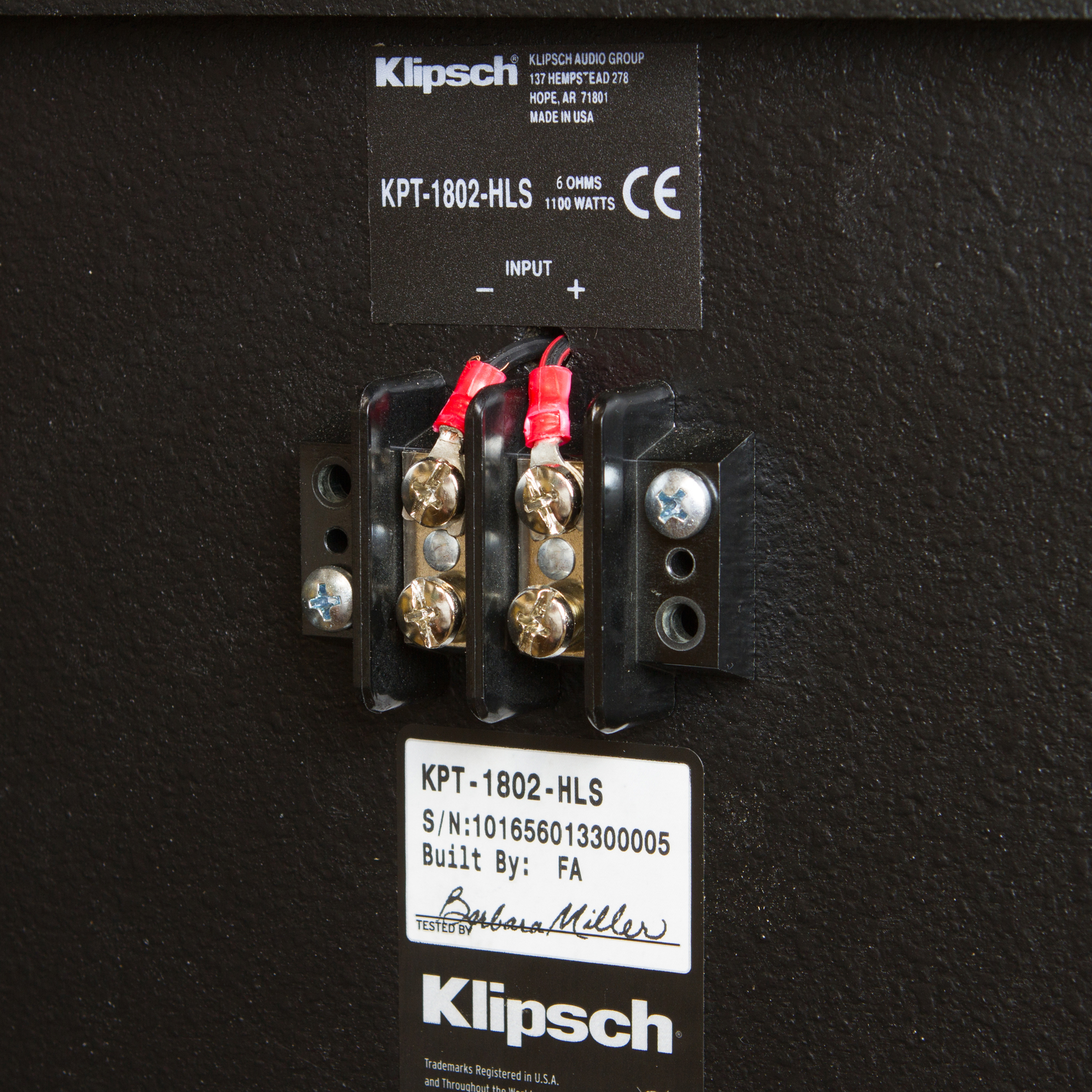 KPT-1802-HLS THE INDUSTRY'S ONLY FULLY HORN-LOADED, VENTED… | Klipsch
