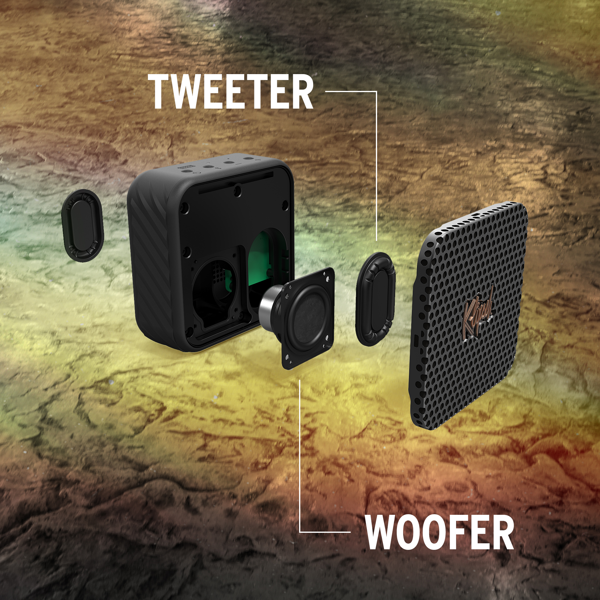 スピーカー・ウーファー Klipsch Austin Amazon.com: Klipsch The Austin Portable Bluetooth Speaker