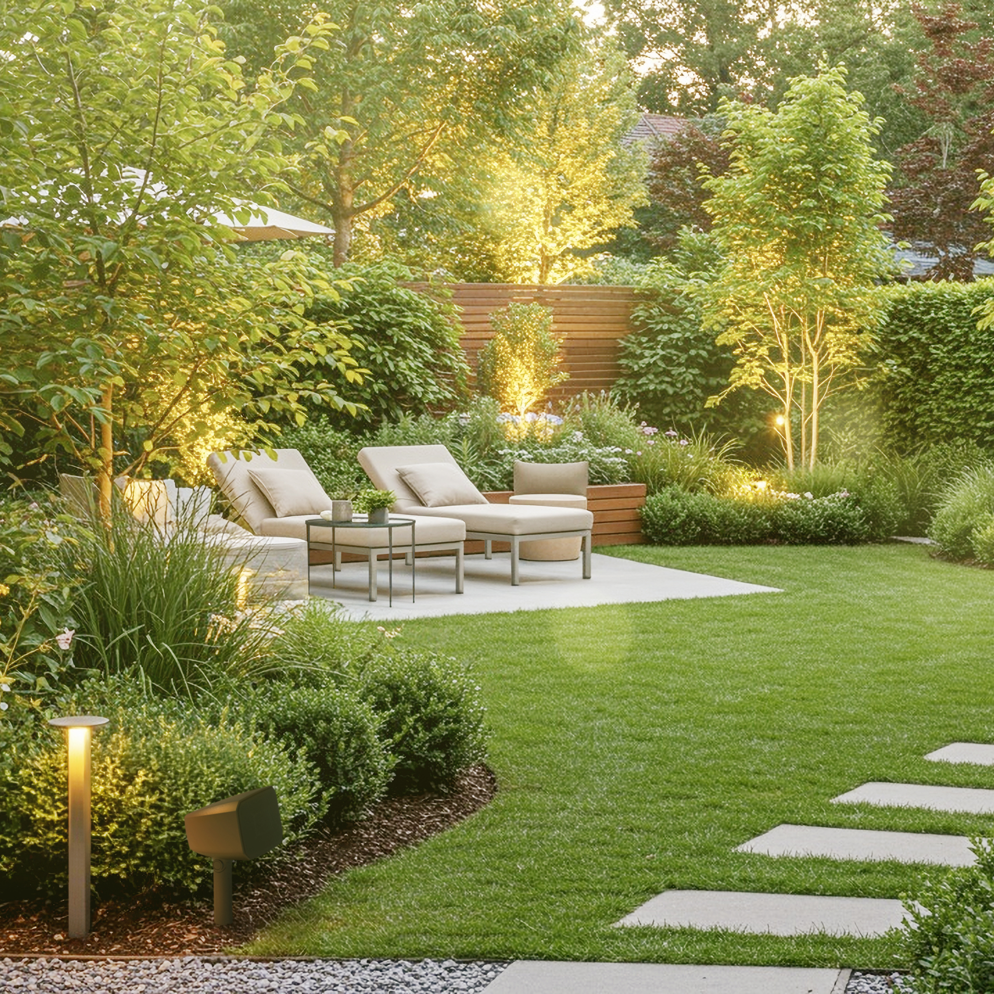 Klipsch Courtyard System in luxurious outdoor escape 2000x2000