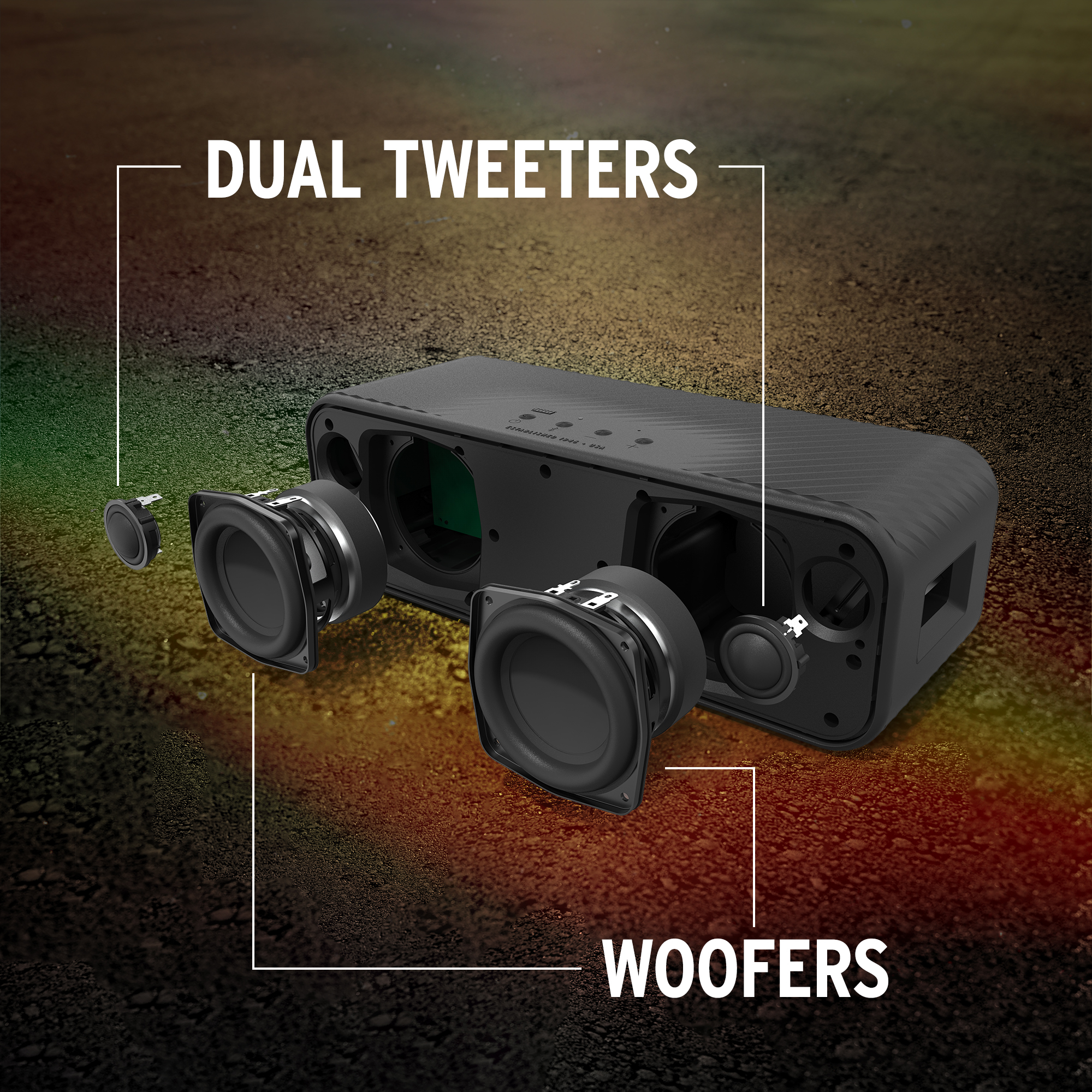 Klipsch | Detroit Portable Bluetooth Speaker