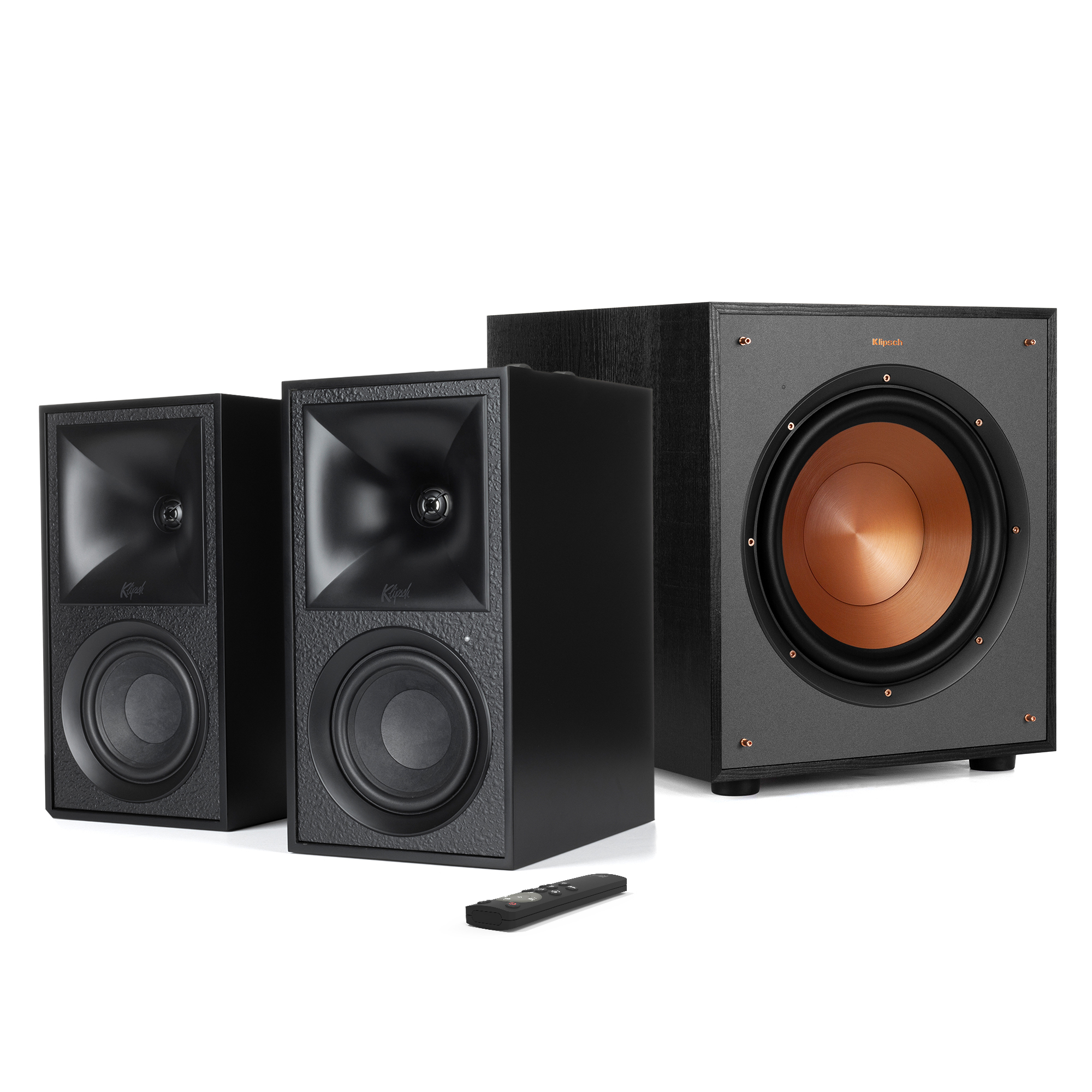Klipsch Fives R 100 SW subwoofer speaker system matteblack