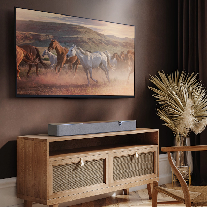 Klipsch Flexus CORE 100 WN with Americana film on tv 2000x2000