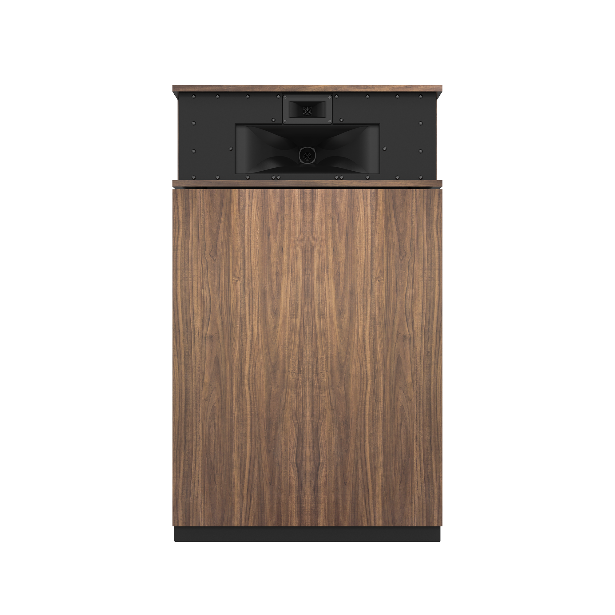 Klipsch Klipschorn AK7 WN Front Grille Off 2000x2000