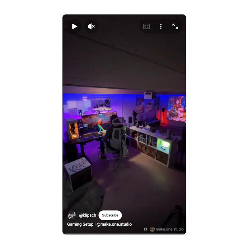 Klipsch Pro Media Lumina Video Thumbnail make one studio