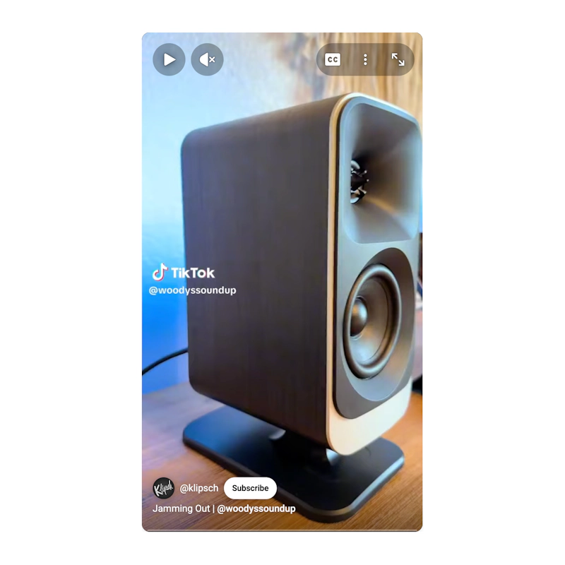 Klipsch Pro Media Lumina Video Thumbnail woodyssoundup 2