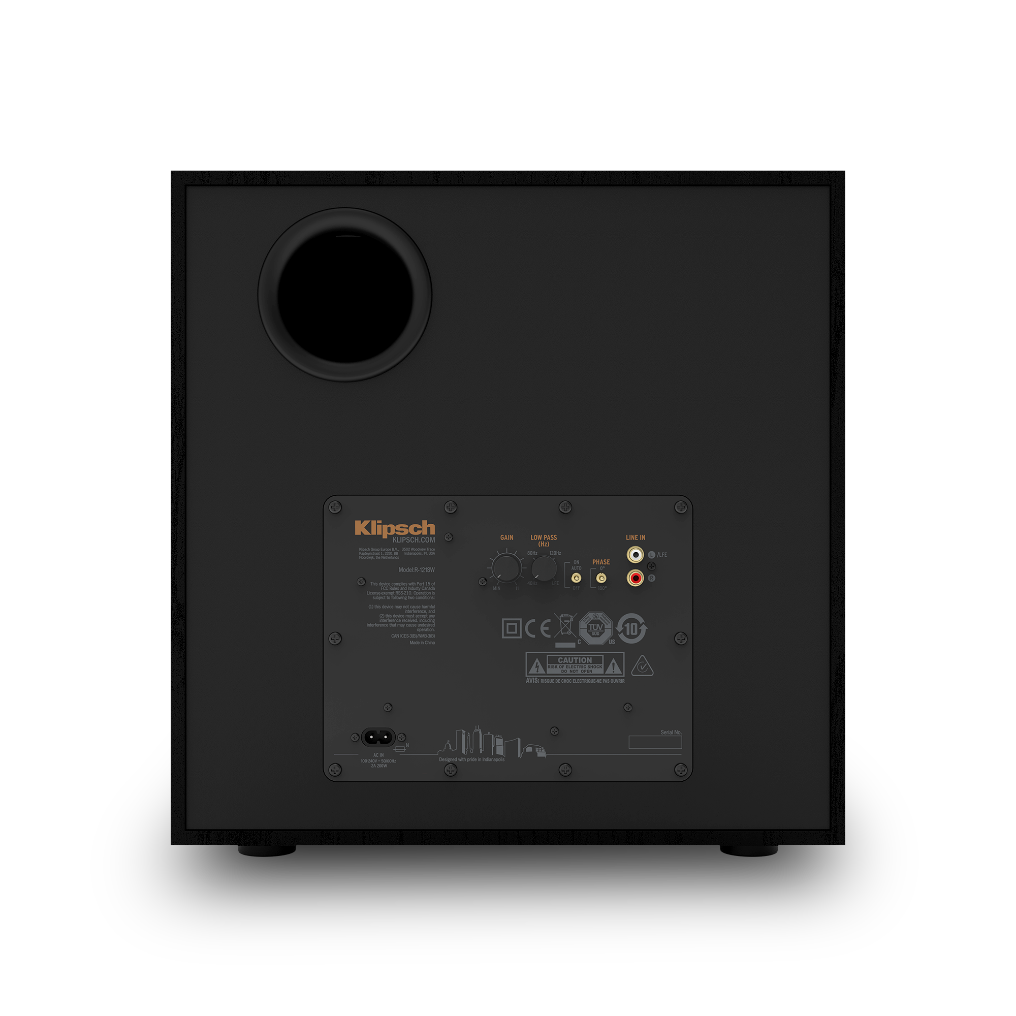 Klipsch R 121 SW Subwoofer Carousel 4