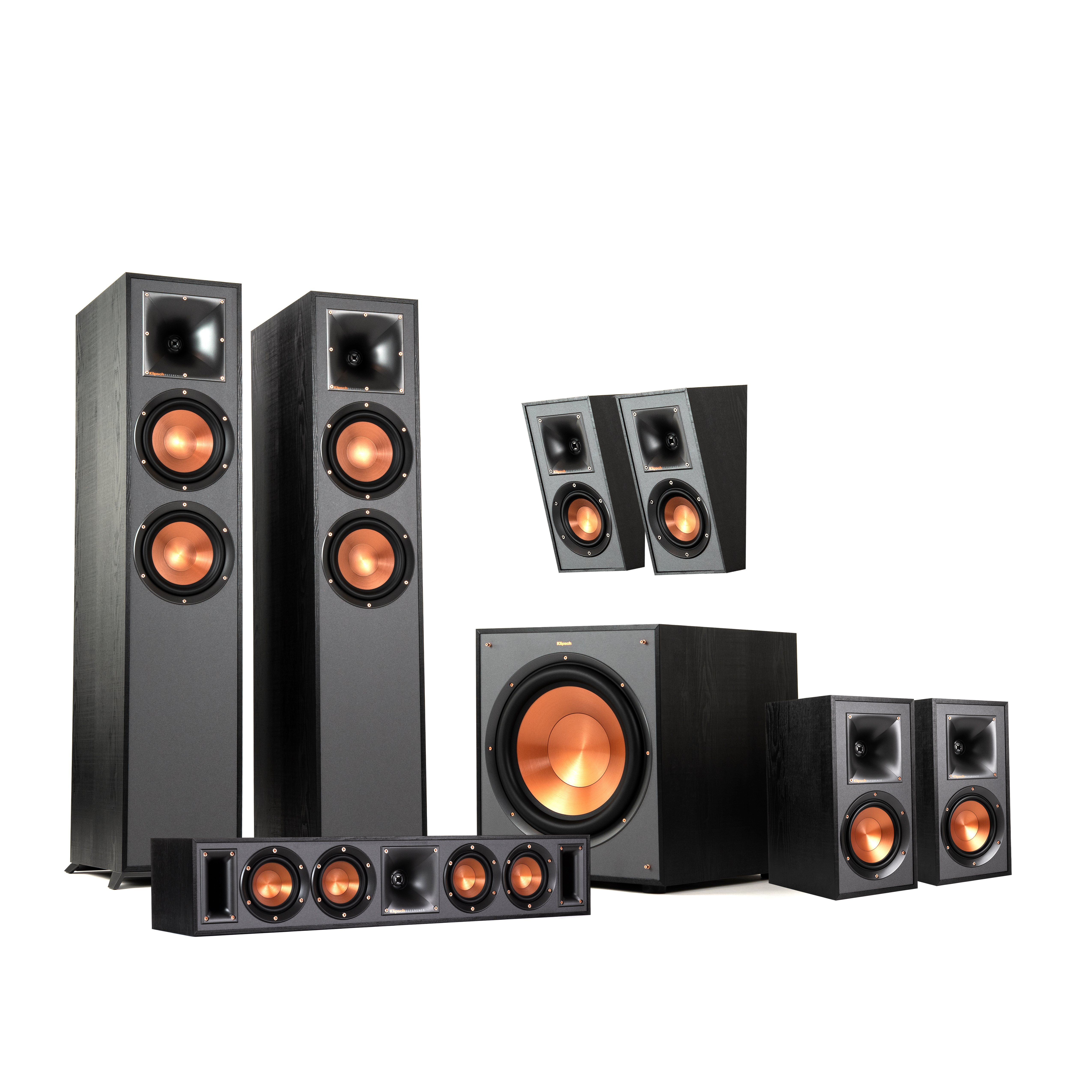 Klipsch R 620 F 7 1 home theater system R34 C