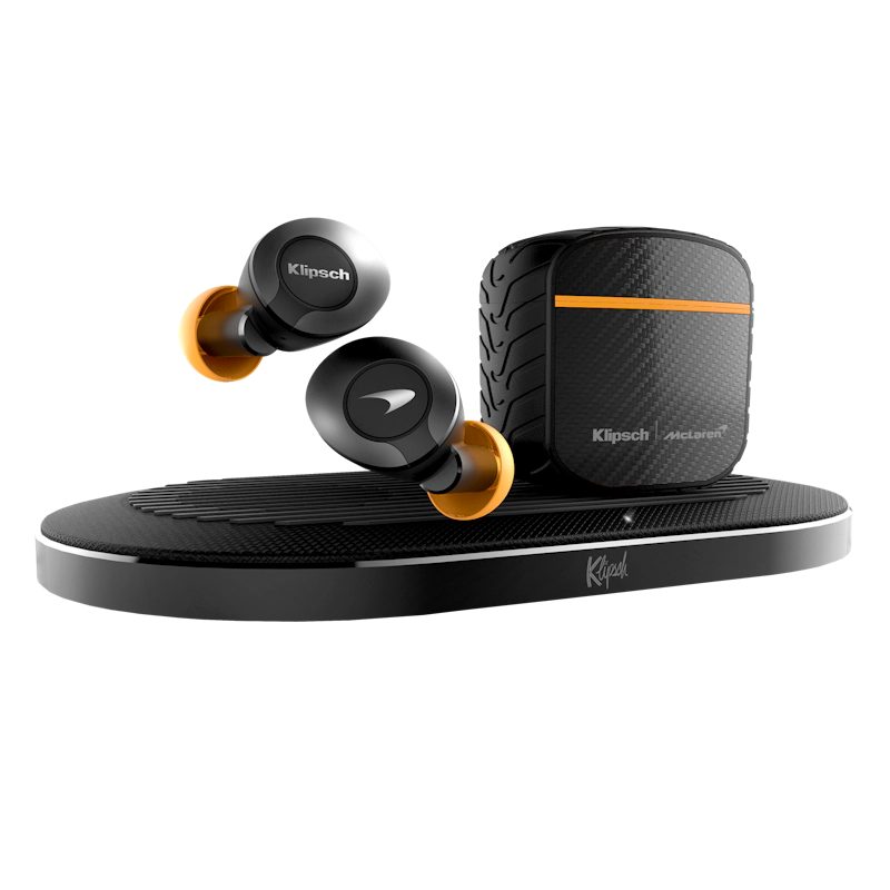 Klipsch T5 II True Wireless ANC Mc Laren Edition Earphones carousel 1