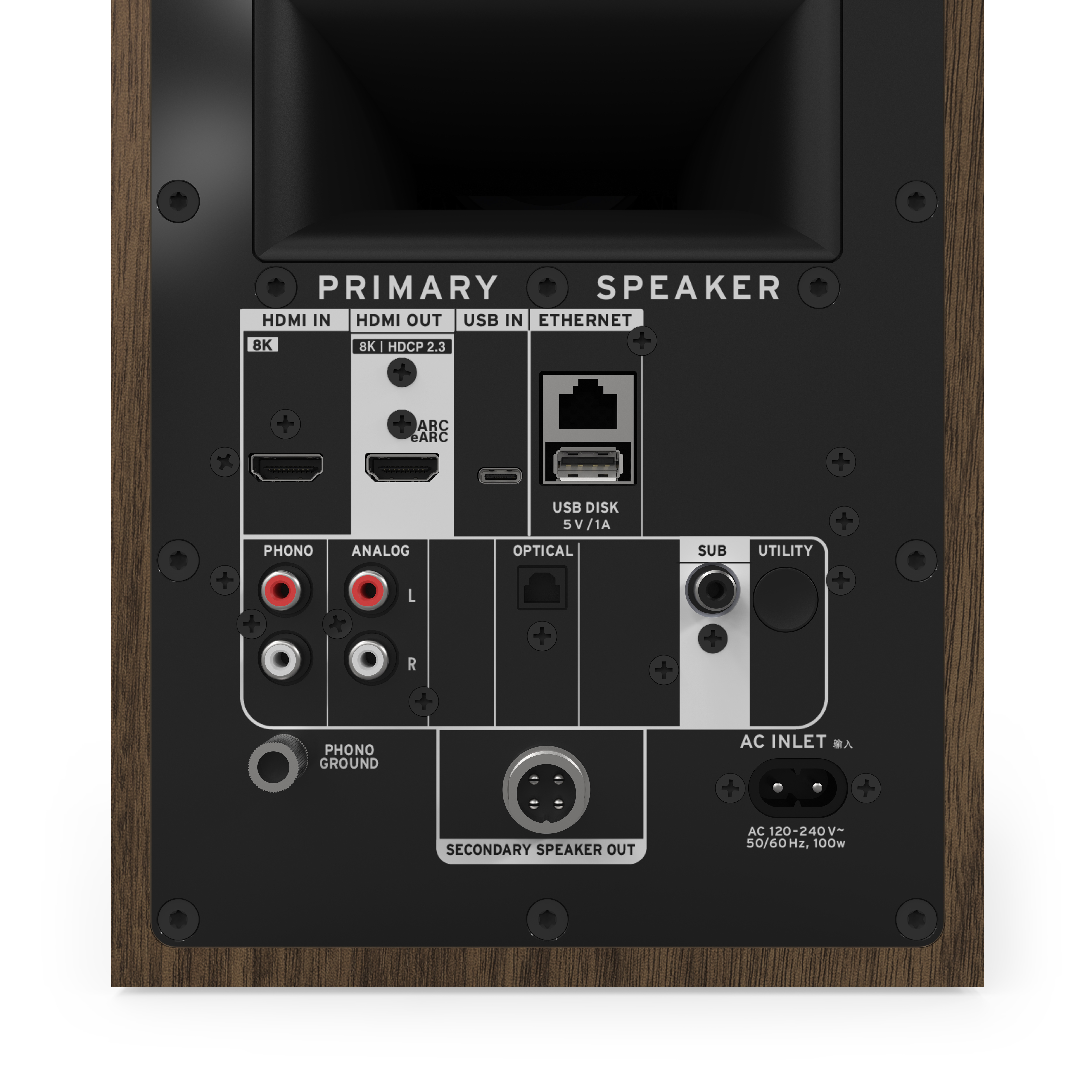 Klipsch The Fives WN Inputs