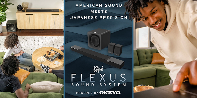 Klipsch’s First Collab With Onkyo Wins Multiple Awards: Introducing Klipsch Flexus Sound System