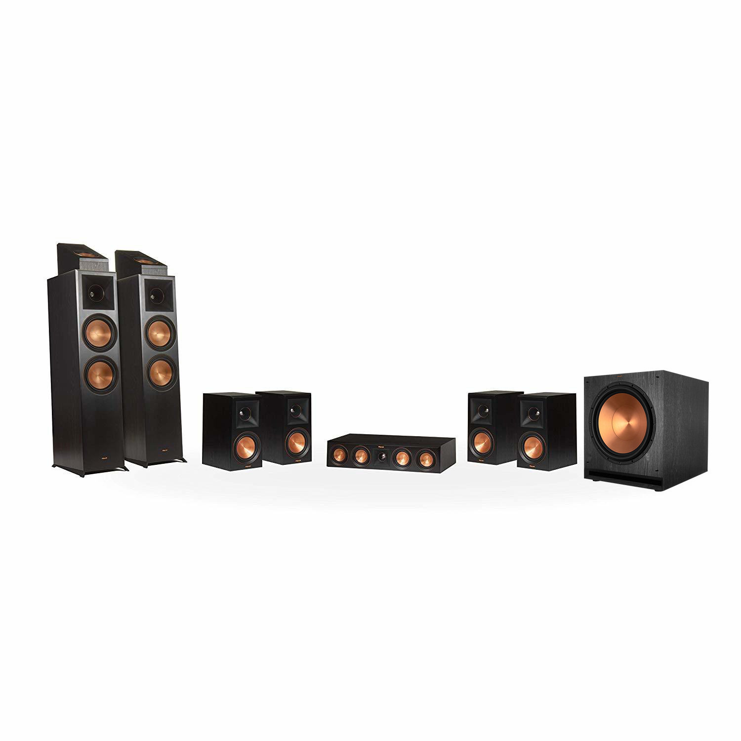 RP-8000F 7.1.2 Dolby Atmos® Home Theater System | Klipsch