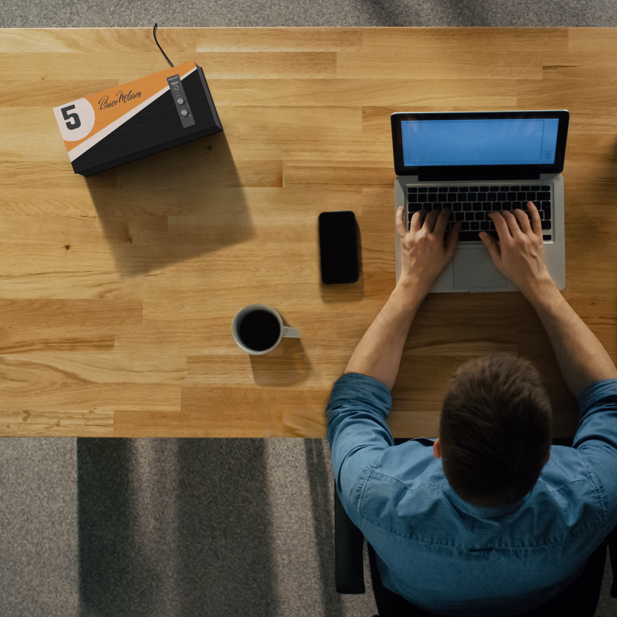 One II Mc Laren Edition On Desktop Beside Laptop 2000x2000