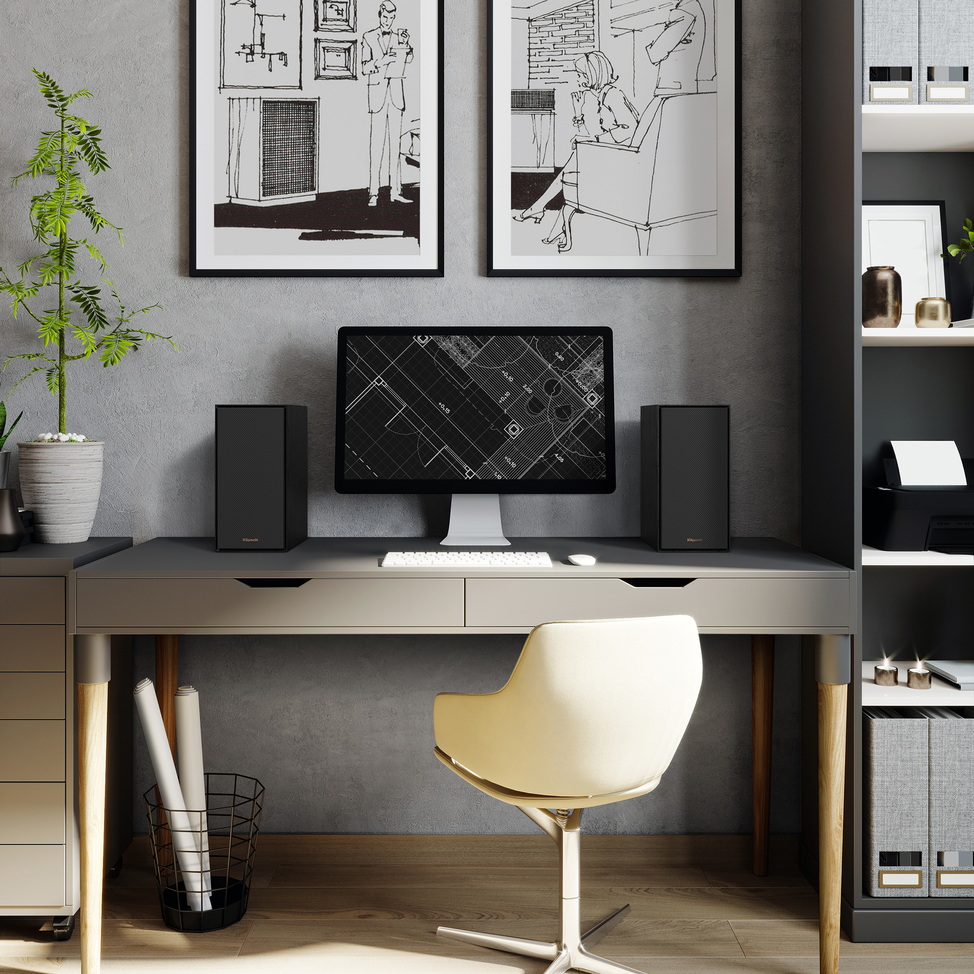 R 40 PM Grilles on Styled Home Office Desk 2000x2000