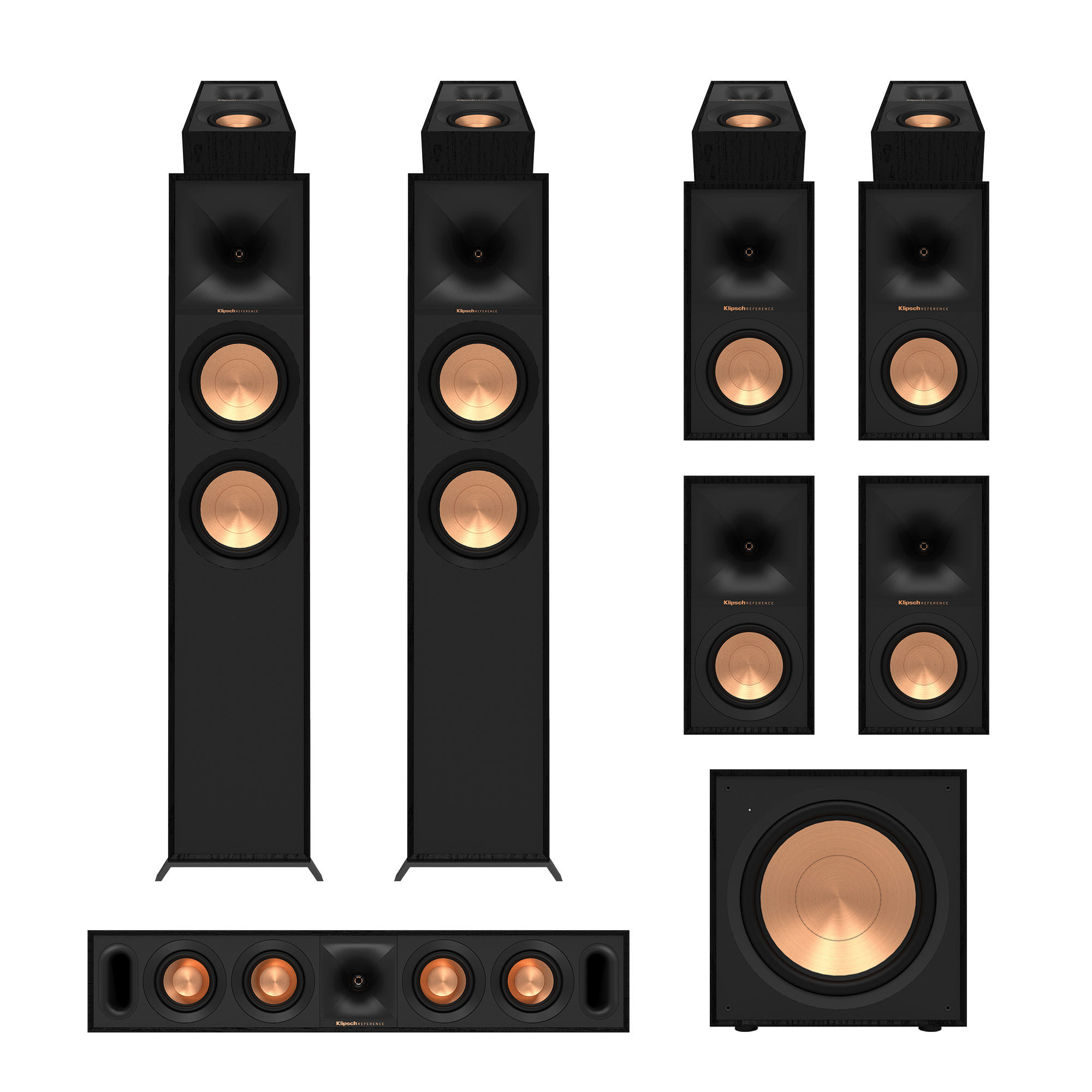 R600F 7.1.4 Dolby Atmos Home Theater System Klipsch