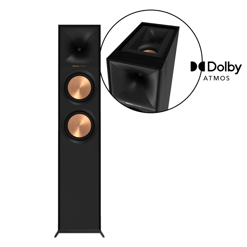 R 605 FA Dolby Atmost Button black