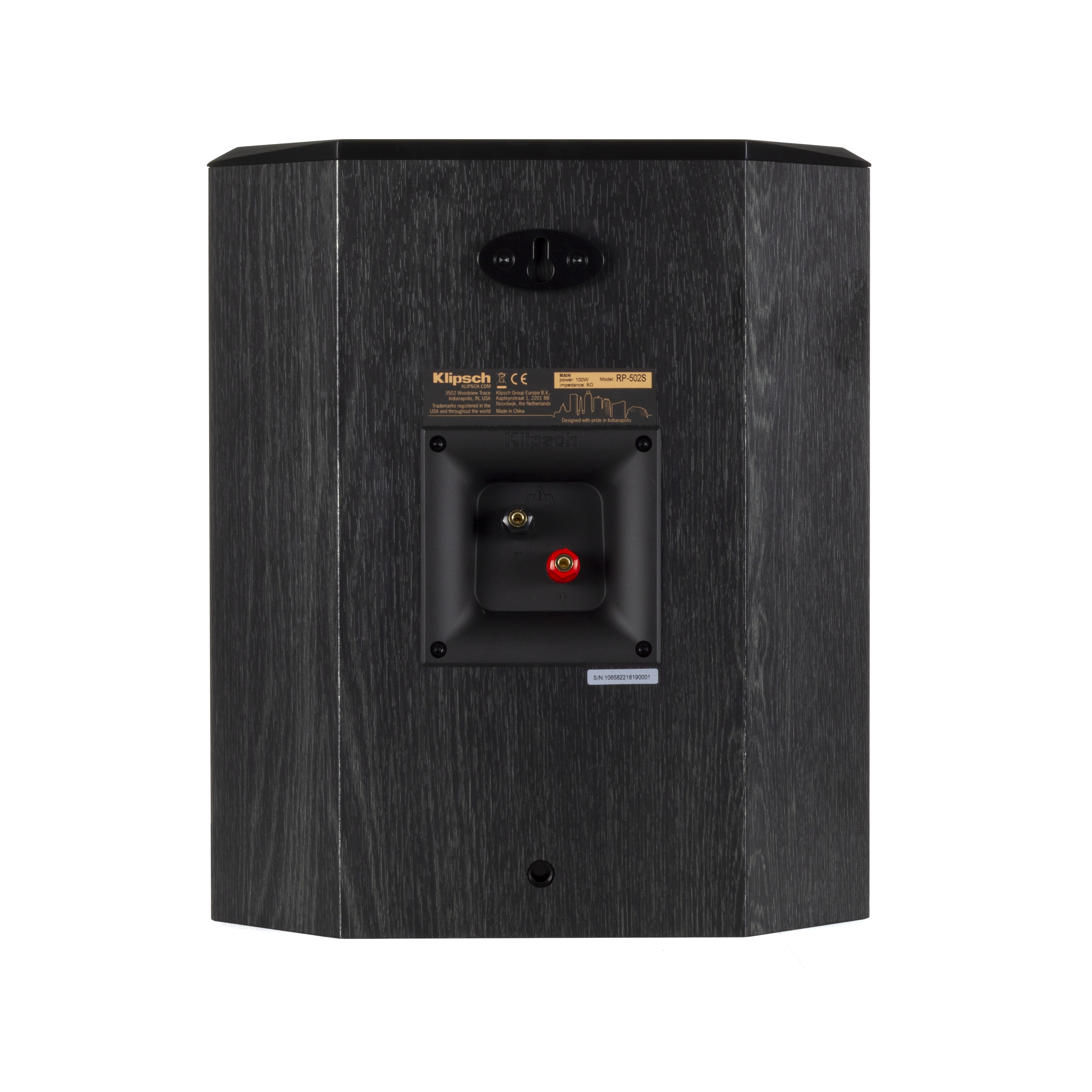 RP 502 S Black Vinyl Back