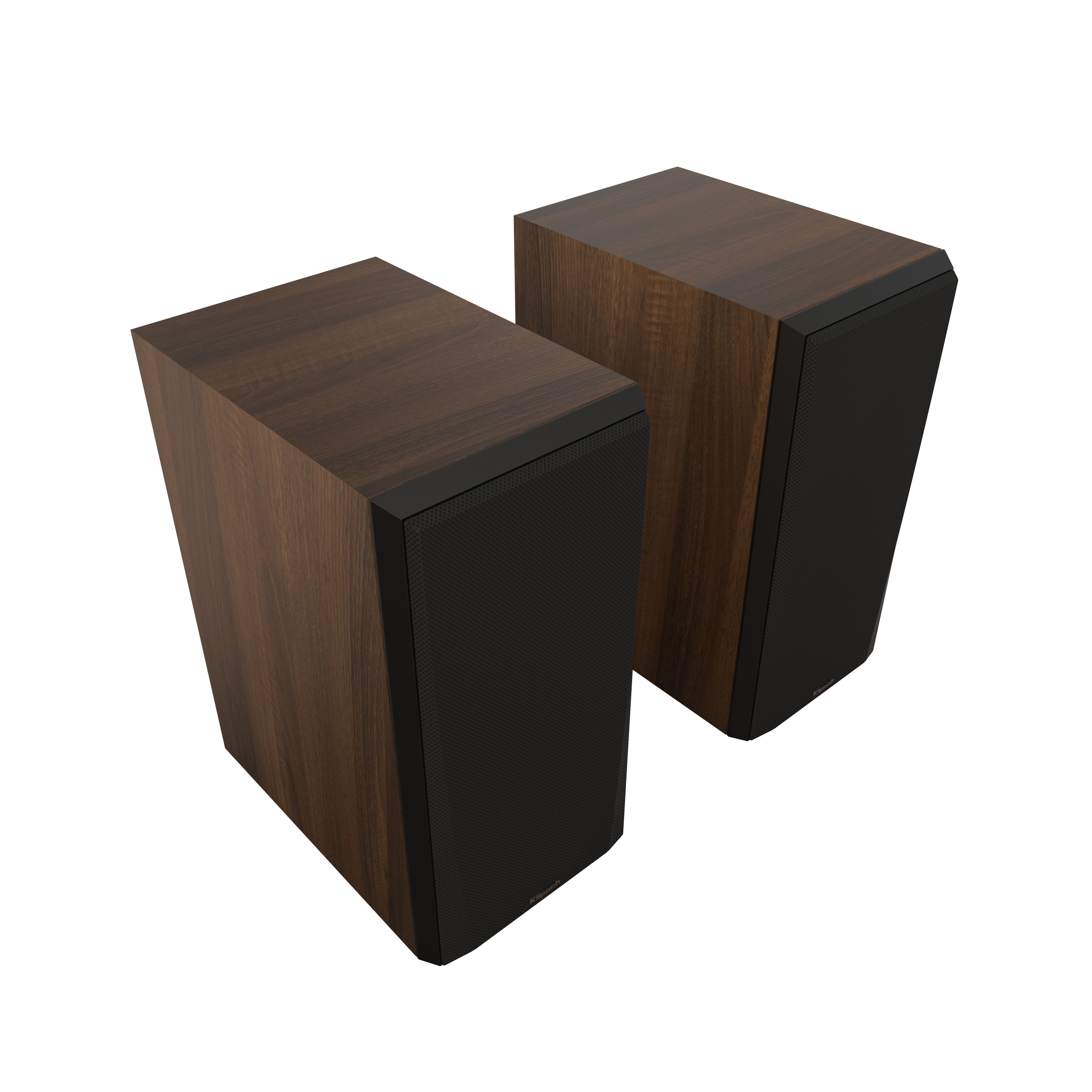 RP 600 M II Walnut Pair Hero Grille On