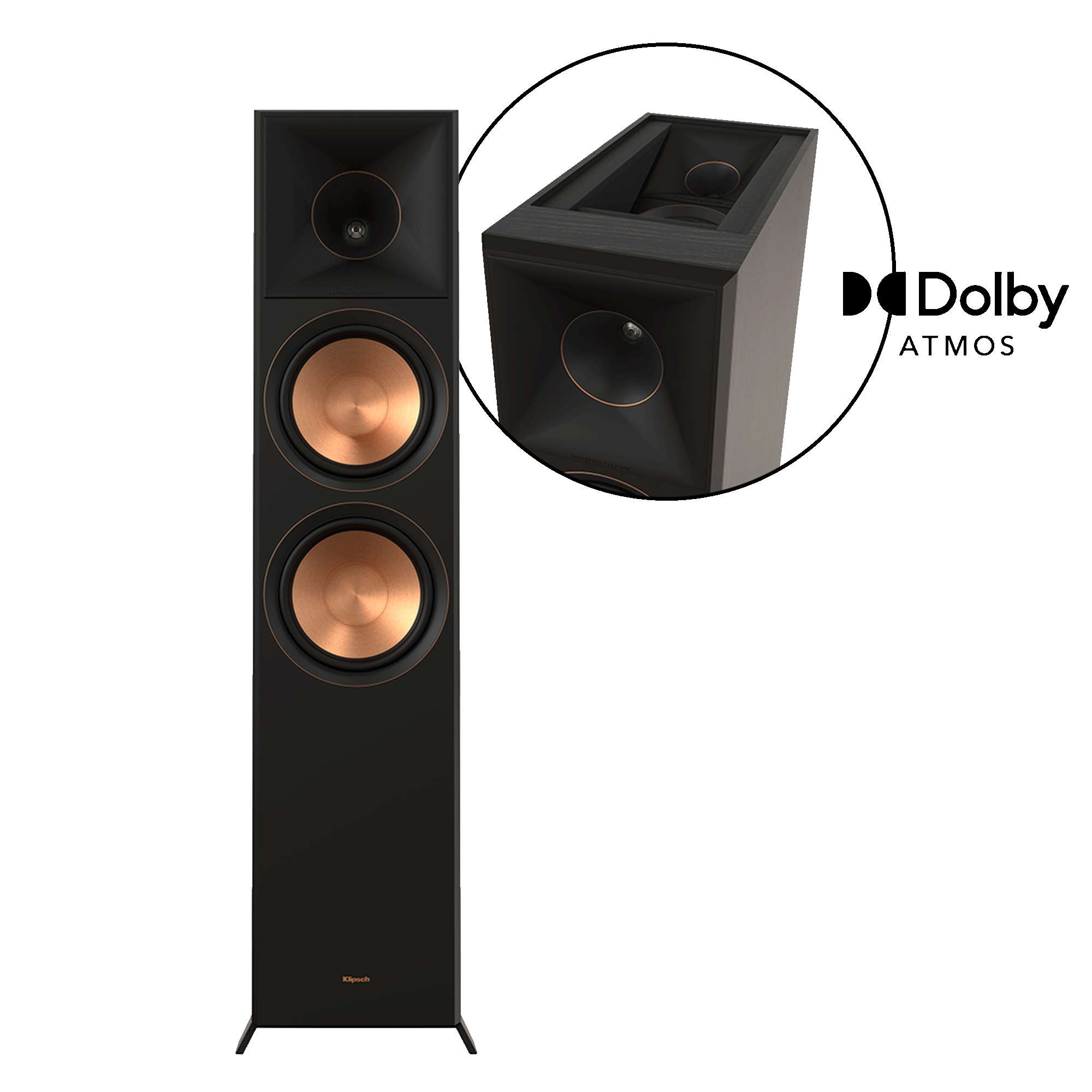 RP 8060 FA II Ebony Dolby Atmost Button black