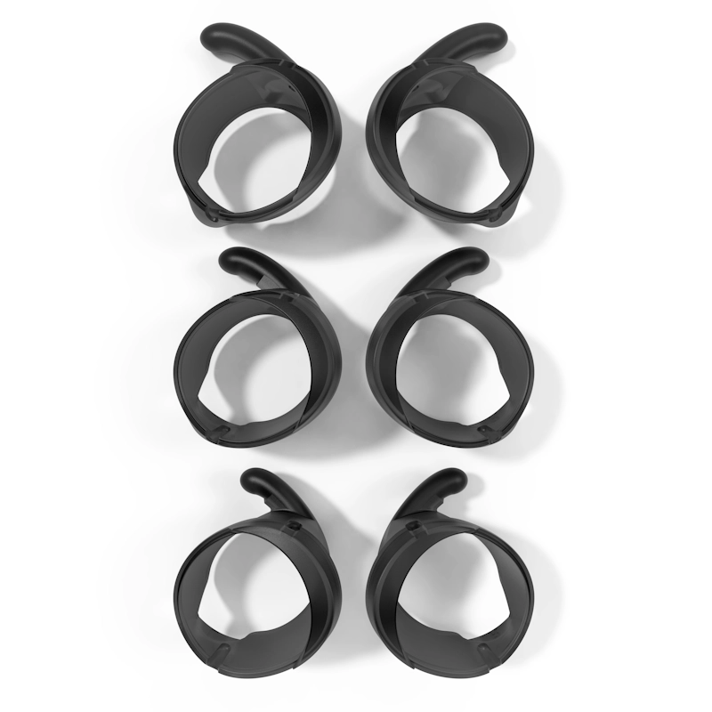 T5 II Ear Wings Black Set