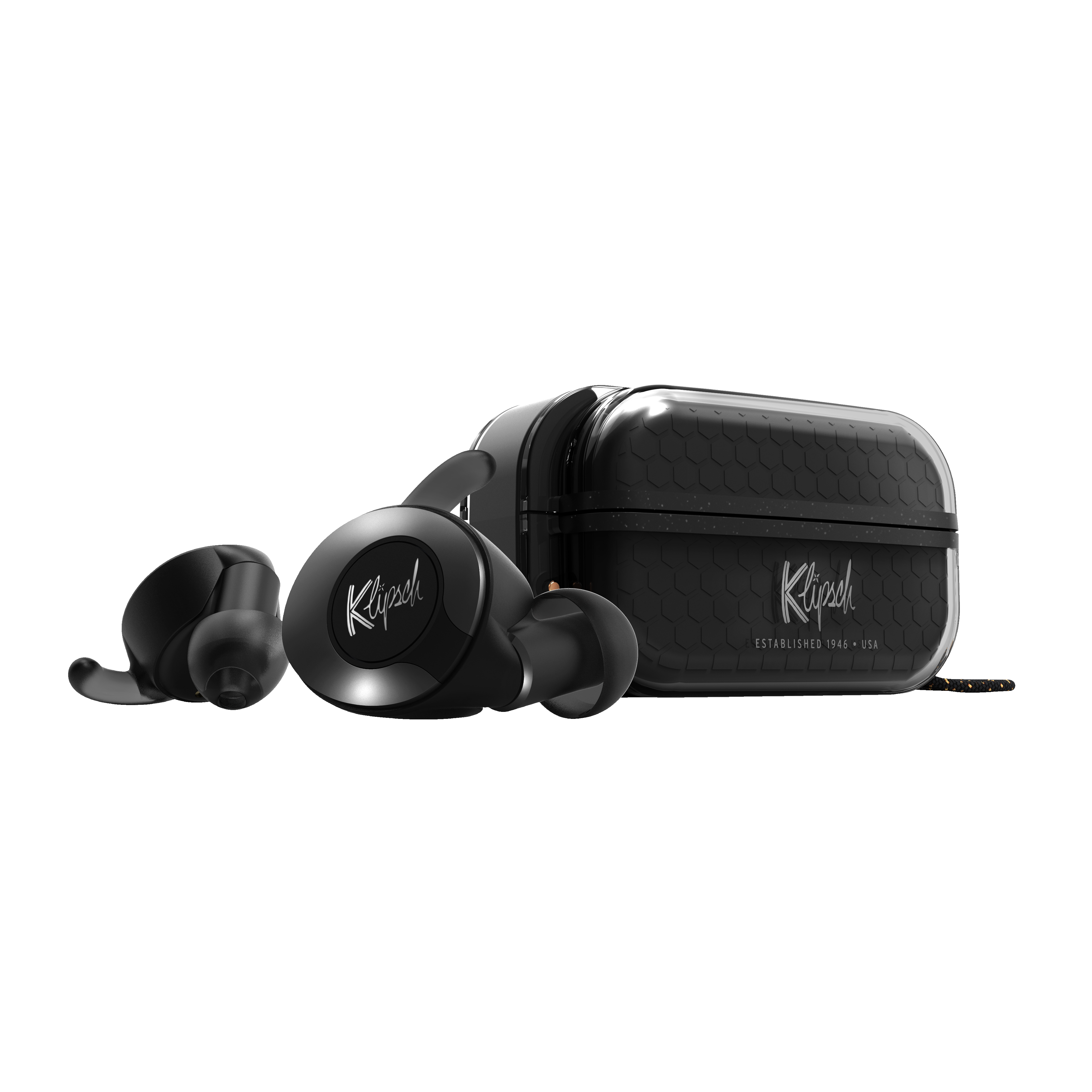 T5 II True Wireless Black Angle