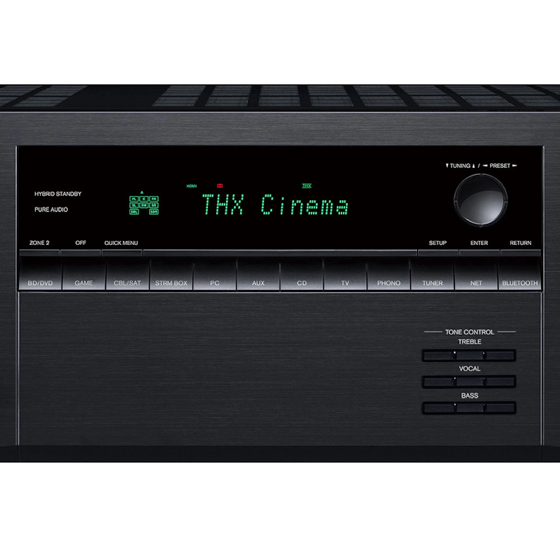TX NR6100 Front Panel