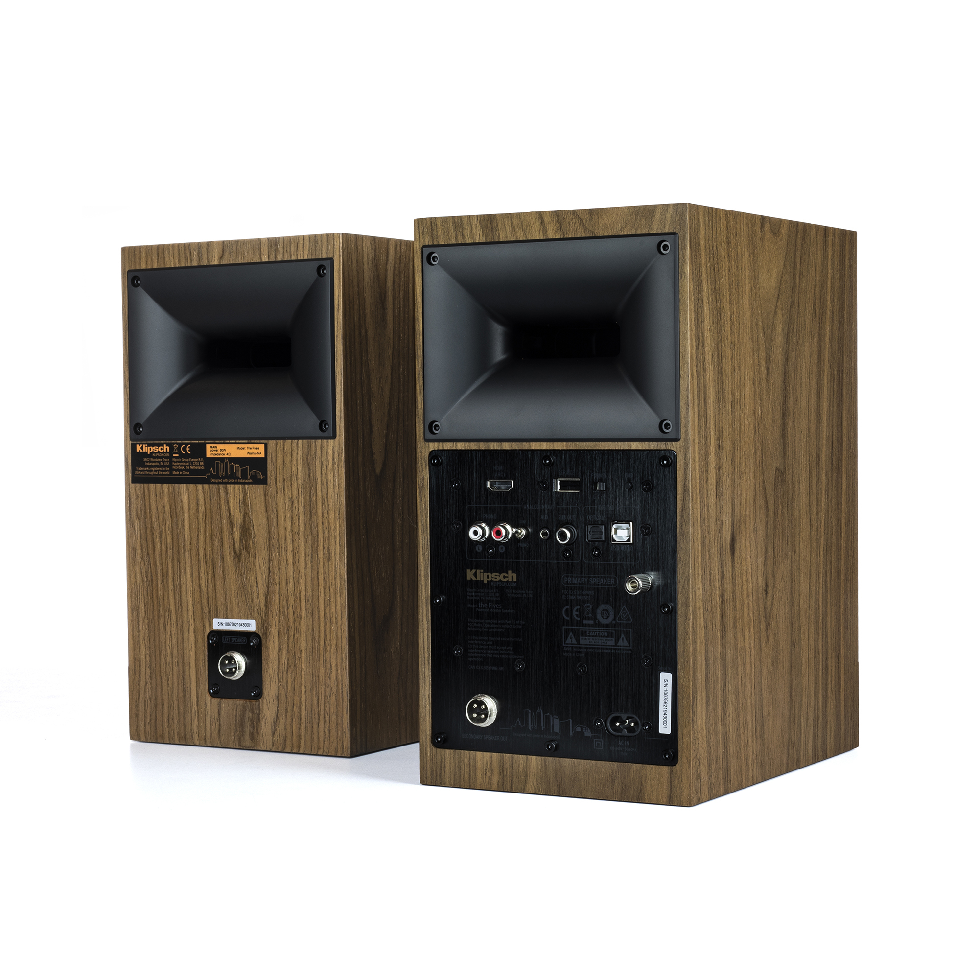 Klipsch | The Fives Powered Speakers Klipsch® Certified Factory…