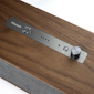The One II GVA Walnut Button