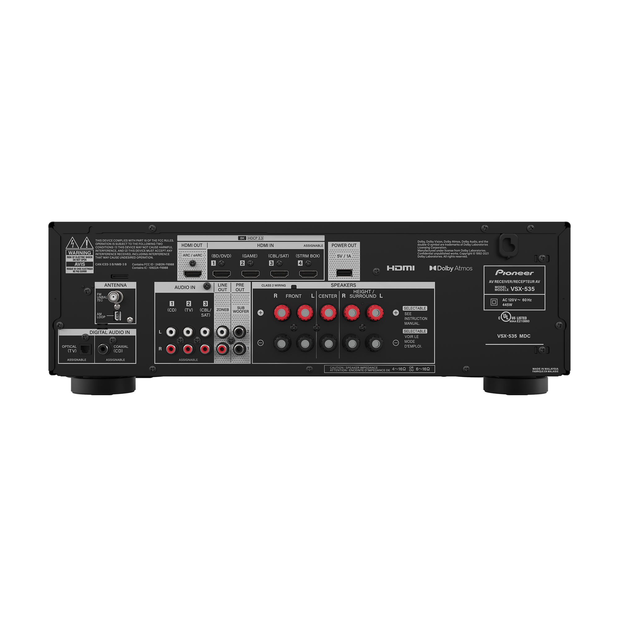 VSX 535 Back MDC 2000x2000