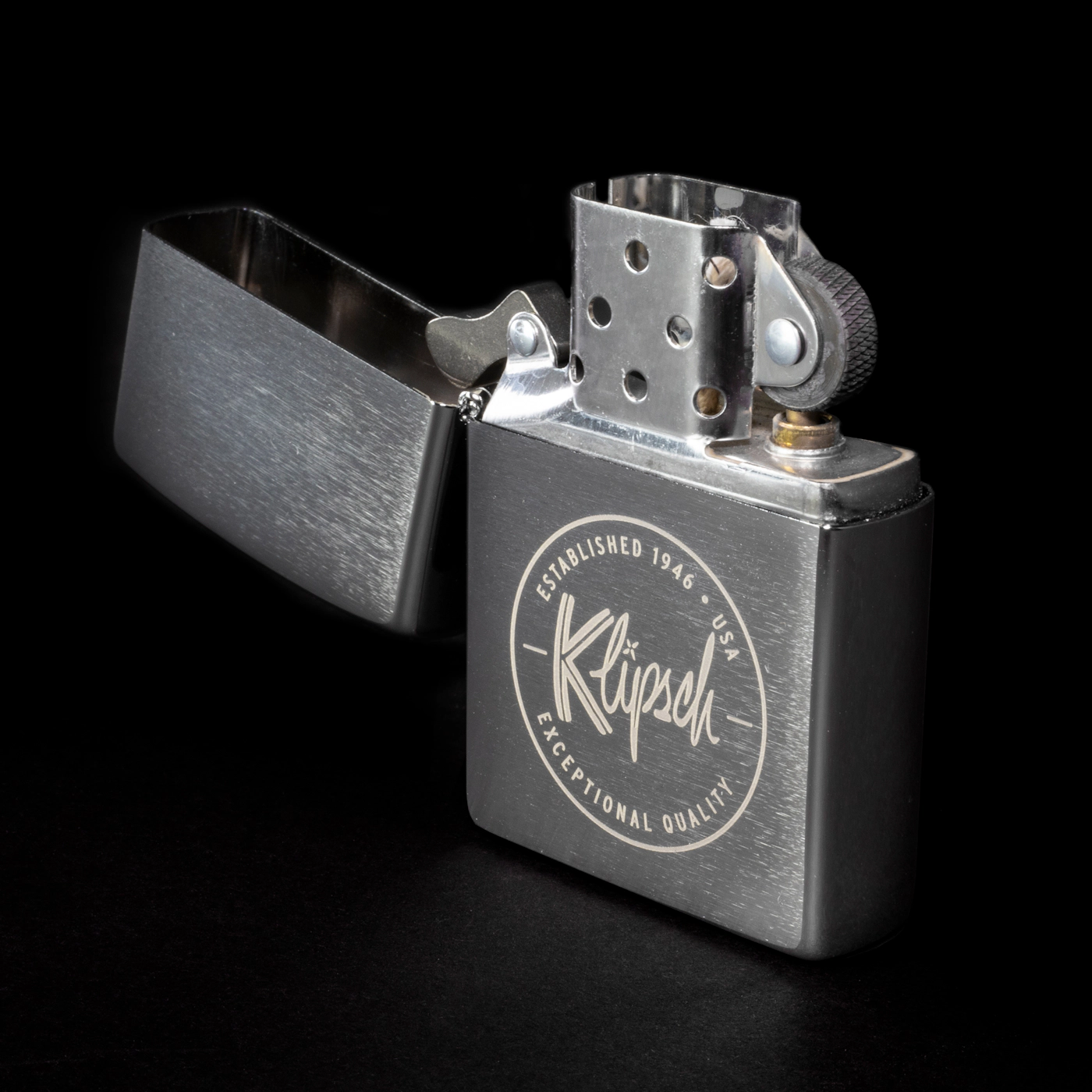 Zippo Open Black