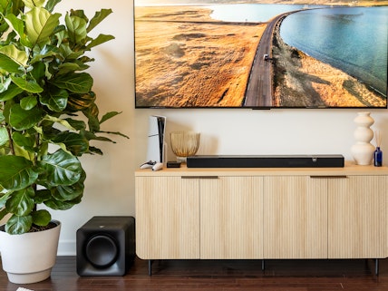 Klipsch Flexus Core 200 in modern living room 2000x1333