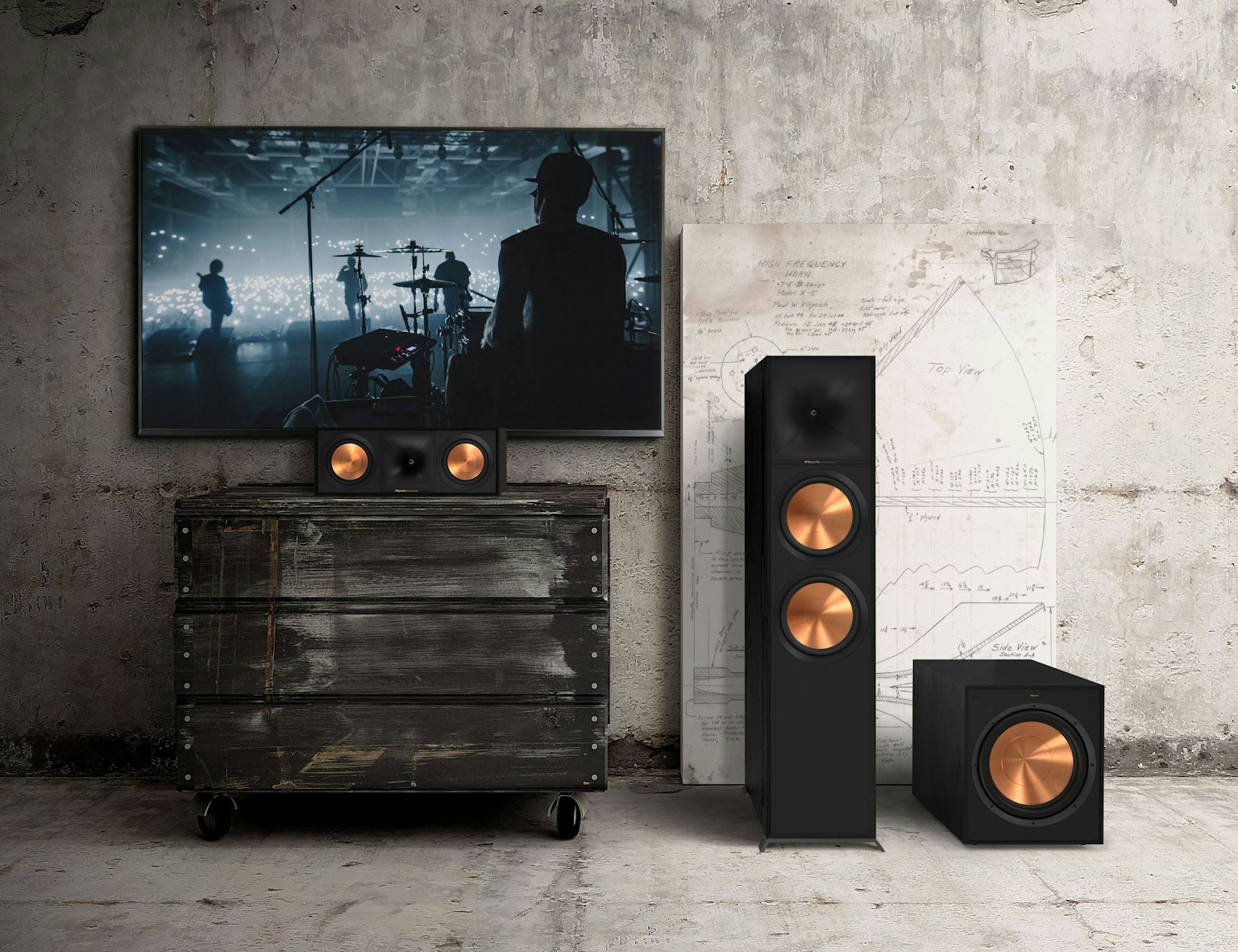 R-120SWi High-Performance Wireless Subwoofer | Klipsch